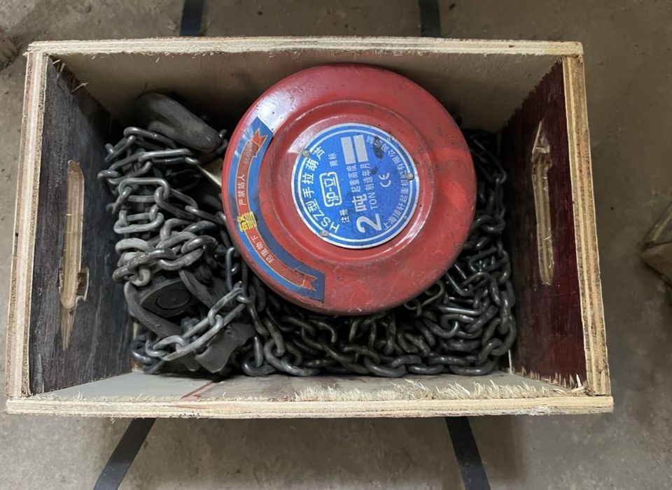 Ручной тельфер 2т 3метровый