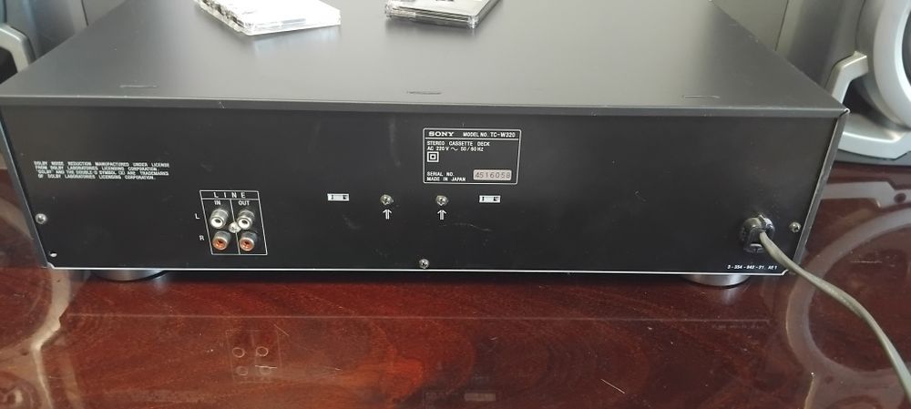 Deck Sony TC-W320