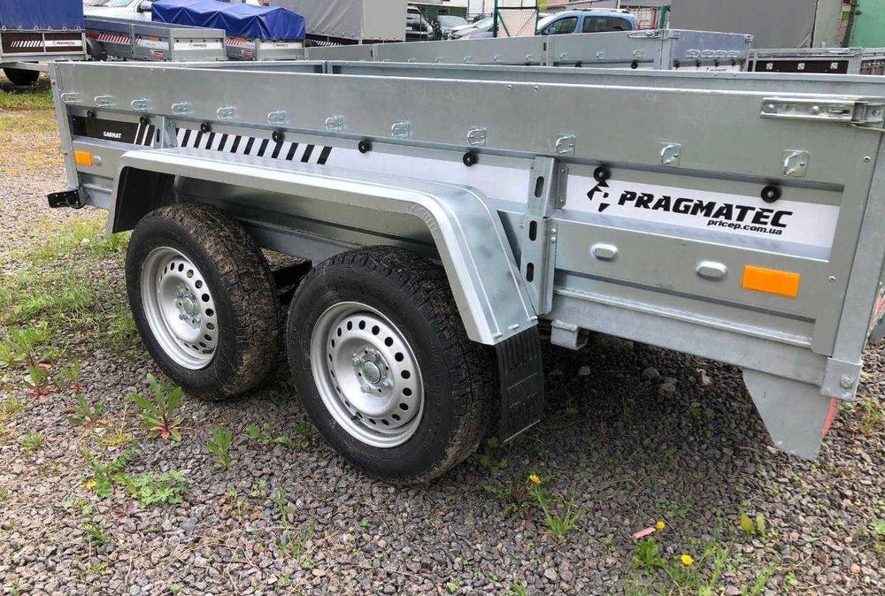 Продам прицеп двухосный с документами