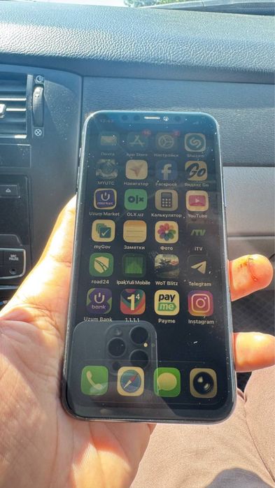Iphone 11 pro green 64 gb sotiladi sr