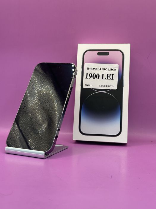 Iphone 14 Pro 128Gb 72% •Amanet Matei Crangasi•50400