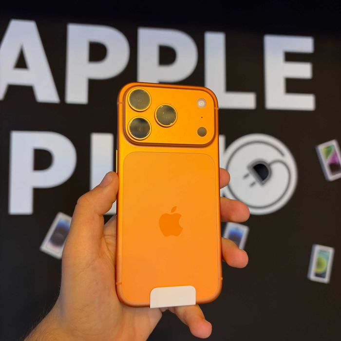 iPhone 17 Pro 1Tb Cosmic Orange Nou/Desigilat + 24 Luni Garanție/ Apple Plug