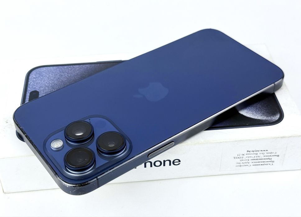 Apple iPhone 15 Pro Max 512GB Blue Titanium Отличен