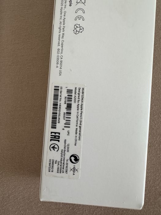 Apple Pen 2nd generation wireless charging