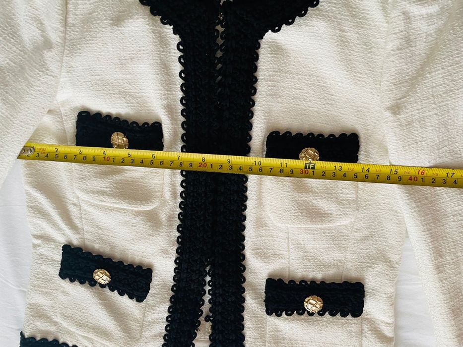 Jacheta chic stil Channel (brand Luisa Spagnoli)