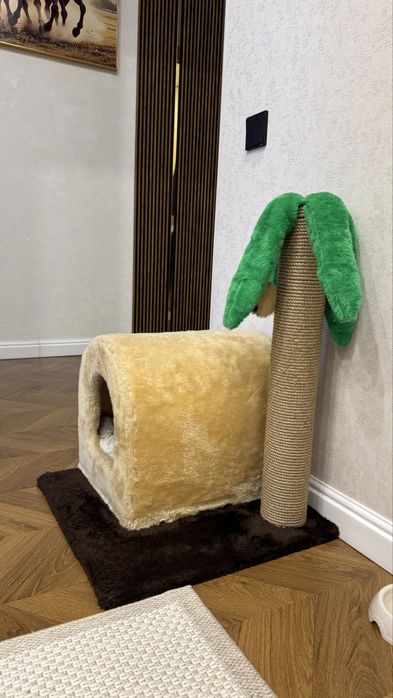 Домик с ноктиточкой для кошек.