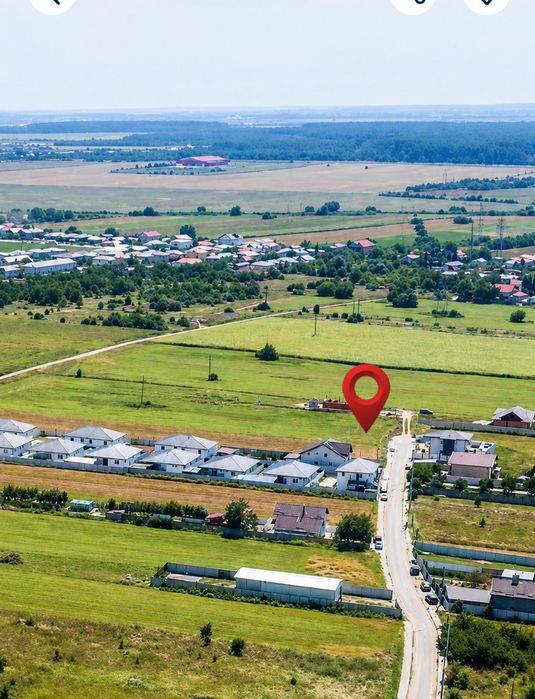 Teren 2.456 mp Zurbaua – 2 fronturi stradale | A0 la 2 km | Asfalt + utilități