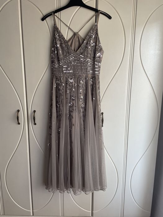 Rochie midi cu paiete ASOS