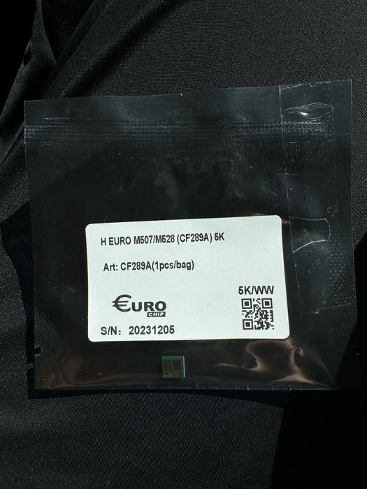 Чип для Hp M507/M528 (CF289A) 5к