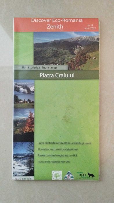 Harti Trasee Montane Muntii Bucegi Muntii Fagaras Muntii Piatra Craiului