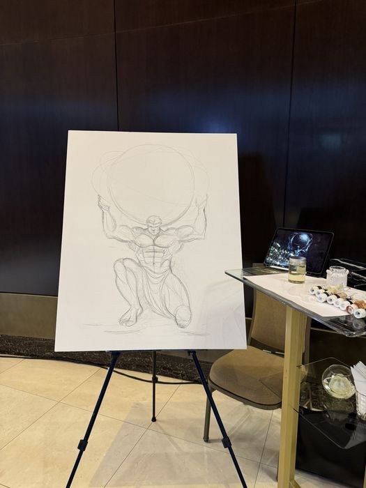 Художник на мероприятие