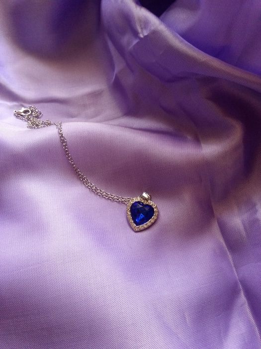 Колие с кристали Сърцето на океана