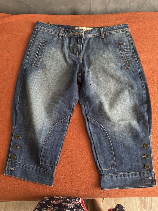 Бриджи женские джинсовые