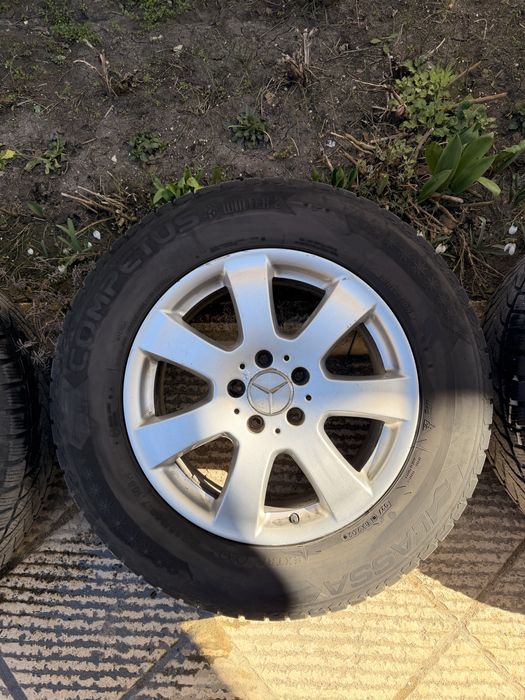 Оригинални джанти Mercedes ML W164 17” + зимни гуми Lassa DOT 4323