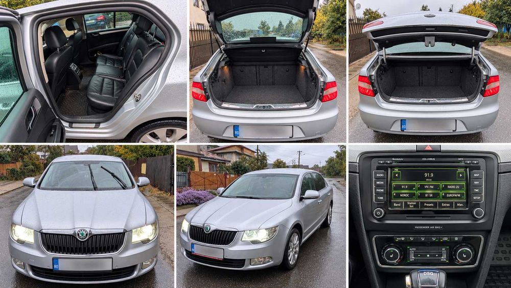 Vând Skoda Superb II, 2.0 TDI, 170 CP, cutie automată DSG