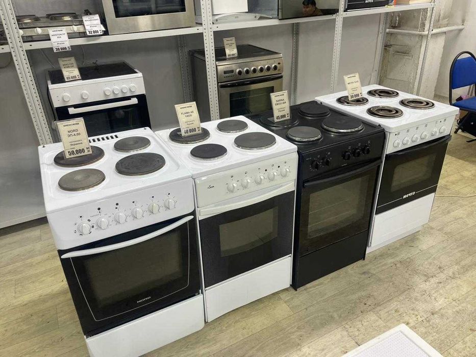 Электроплиты от 30000тг/ЕСТЬ ГАРАНТИЯ И TRADE-IN