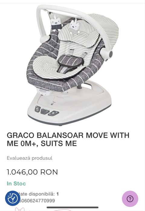 Balansoar Graco Move With Me