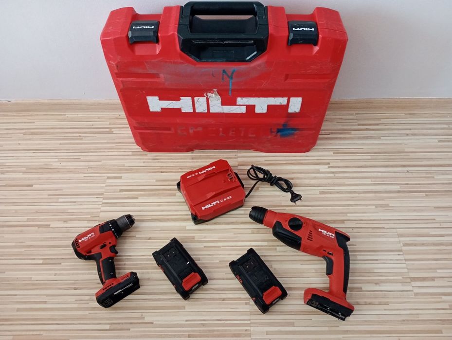 Set Hilti Nuron bormașină TE2-22 și filetată SF4-22