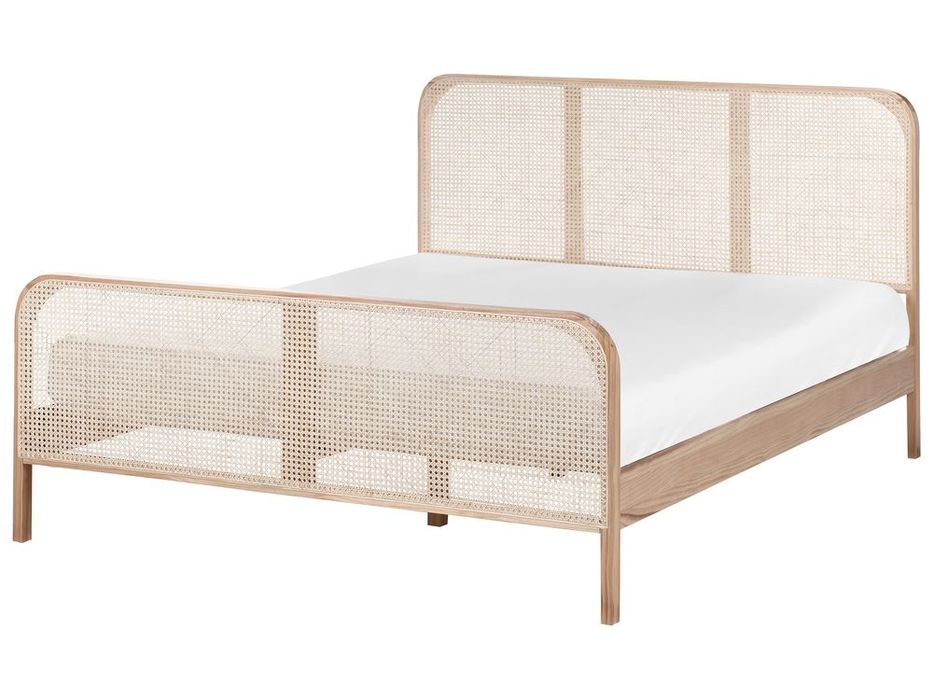 NOU Pat dormitor GONFARON 160/200cm, ratan