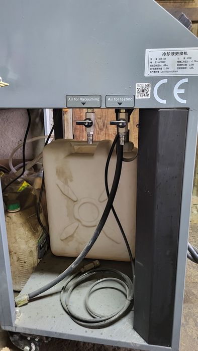 Антифирез ауыстыратын станок