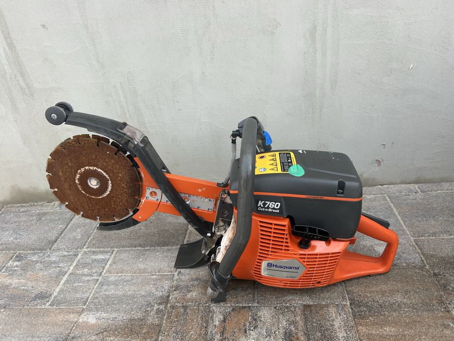 Husqvarna K760 Cut-n-Break drujba de taiat beton cu 2 discuri