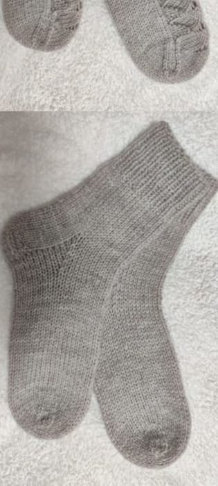Носки ручной работы.