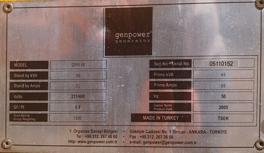 Аренда, прокат дизель генератора,  дгу 45кВт