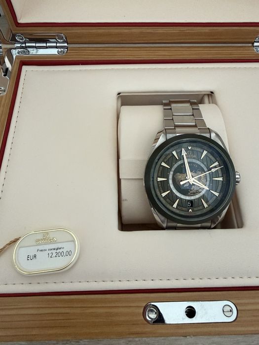 Omega Seamaster Aqua Terra Worldtimer 43mm (2024 г.) – Пълен комплект, гаранция до 2029 г.