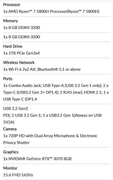 Lenovo Legion 5 15ACH6H