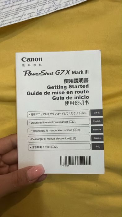 Canon  g7x mark III