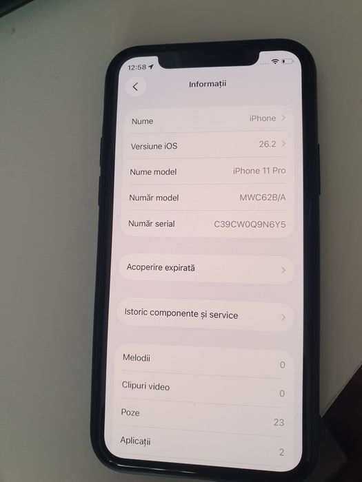 IPHONE 11 PRO, stare impecabila