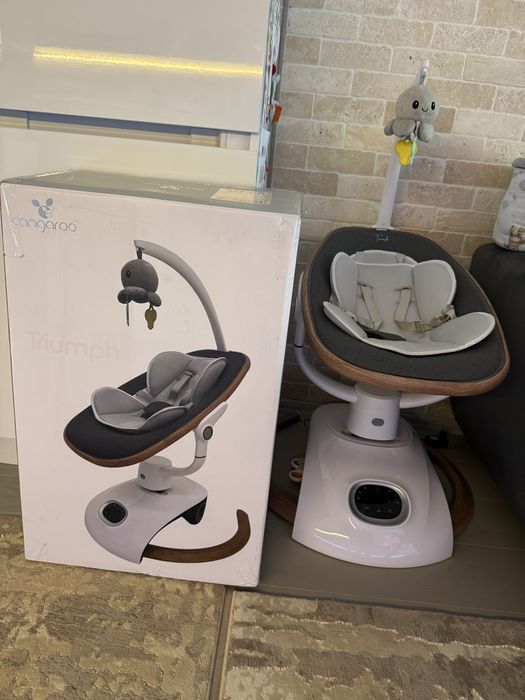 Cangaroo Електрическа люлка Triumph сив