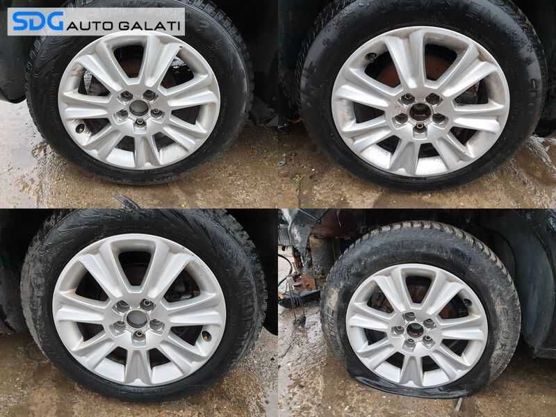 Set 4 Jante Aliaj cu Capace si Anvelope Iarna 185 60 15 R15 Audi A1 2010 - 2018 id2005