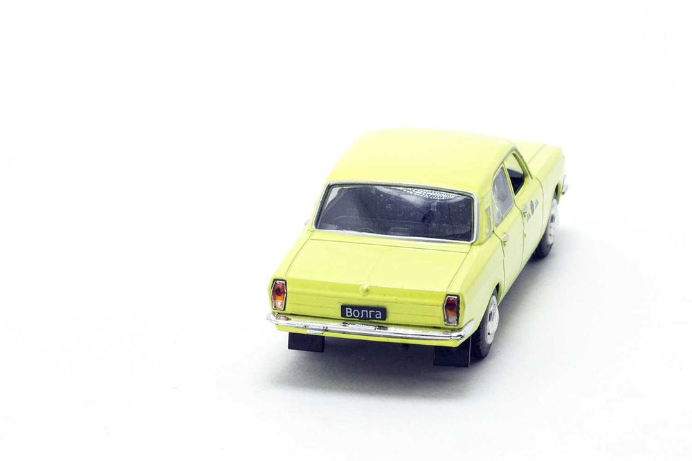ГАЗ-24-01 Волга - Такси; игрушка в Масштабе 1:43, ДеАгостини, модель.