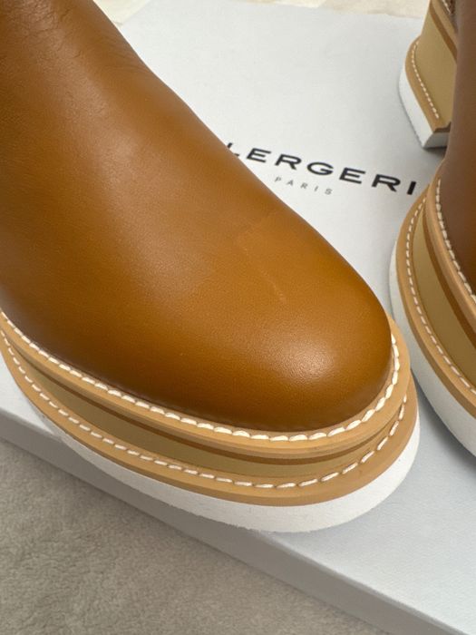 Боти от агнешка кожа Clergerie