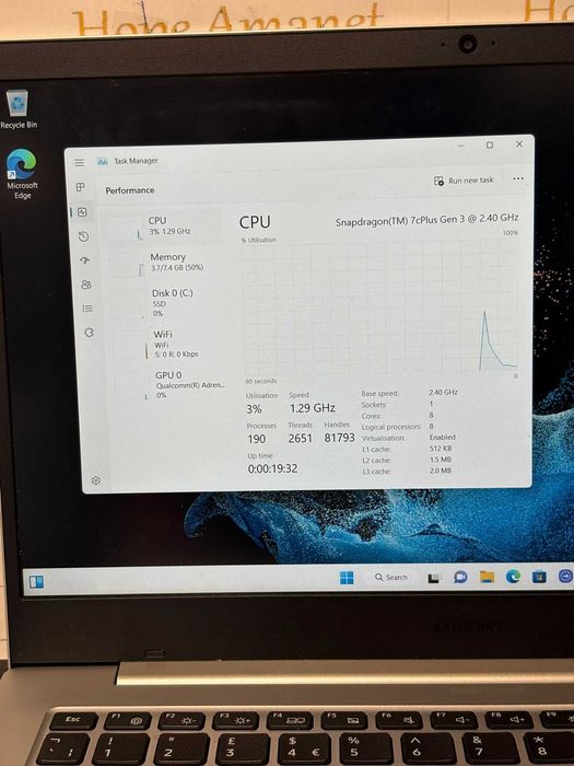 Hope Amanet P10/Laptop GalaxyBook 2