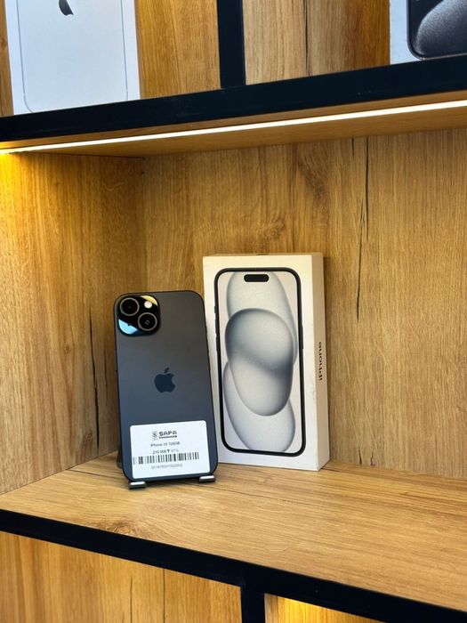 айфон 15 черный идеал