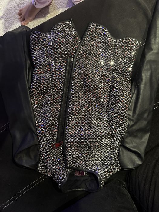 29 DESIRES Яке с кожена ръкави