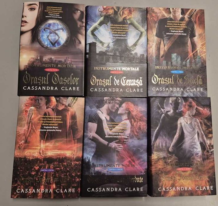 Vanzare colectie_Cassandra Clare_17 volume