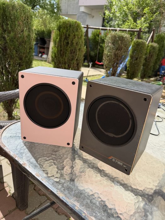 Sistem audio 2..1  retro (reconditionat ) sunet impecabil