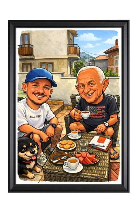 Карикатура по снимка - уникален подарък!