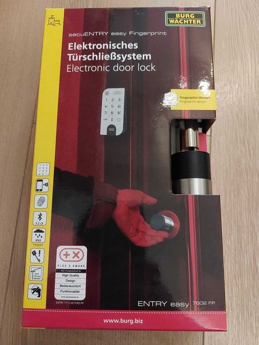 Yala electrica BURG‑WACHTER secuENTRY easy 7602 FP