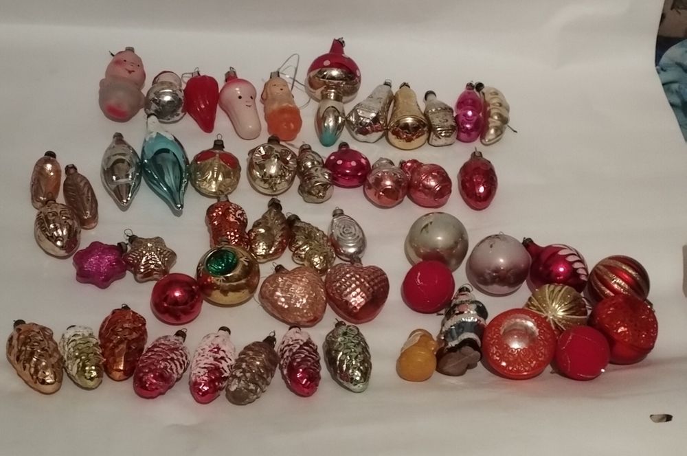 Ёлочные игрушки СССР