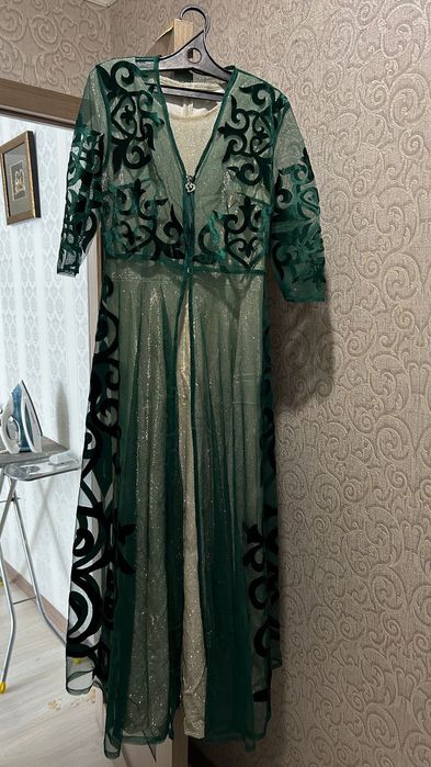 Платье+накидка в национальном стиле