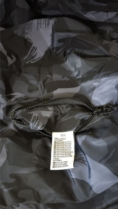 Двулицево Пролетно-есенно детско яке за момче, Размер 14 години