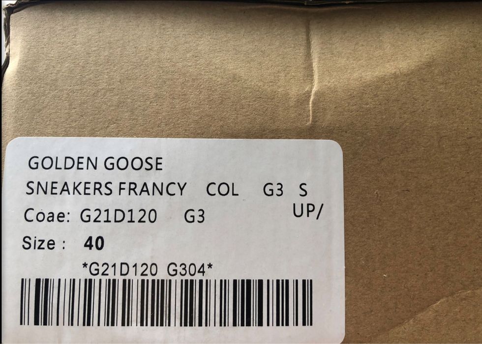 Golden Goose - GGDR, серия  Francy, размер 40