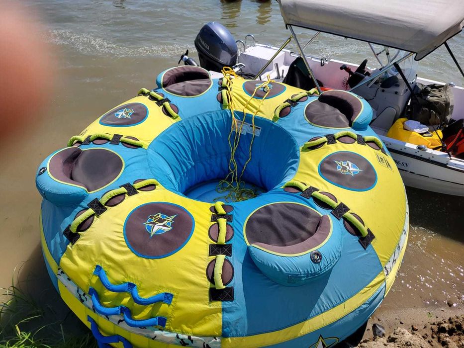 Tractabila jet ski, barca, jobe 118 mammoth  profesional  5 pers.