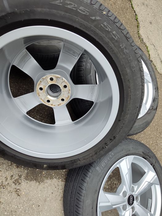 18" оригинални алуминиеви джанти за Audi A6/A4/All road.