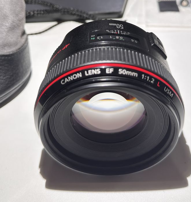 Obiectiv Canon 50mm f1.2 L