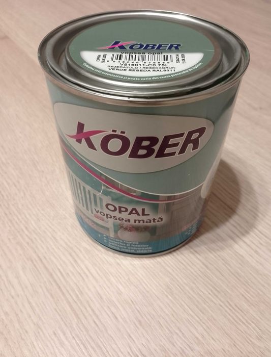 Vopsea OPAL mată verde reseda